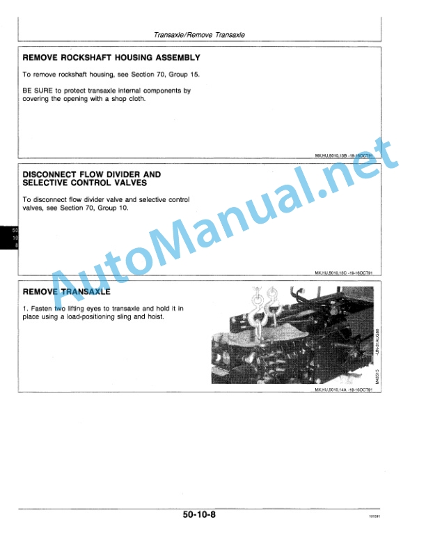 John Deere 655, 755, 855, 955, 756 and 856 Compact Utility Tractors Technical Manual TM1360 01JUN96 2 John Deere 655, 755, 855, 955, 756 and 856 Compact Utility Tractors Technical Manual TM1360 01JUN96-2