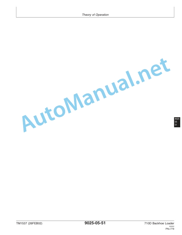John Deere 710D Backhoe Loader Technical Manual TM1537 26FEB02 5 John Deere 710D Backhoe Loader Technical Manual TM1537 26FEB02-5