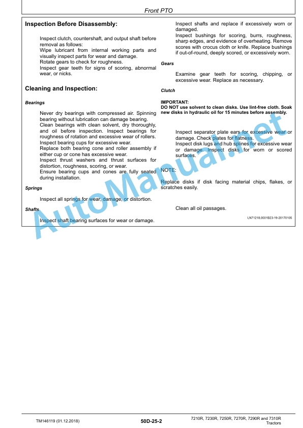 John Deere 7R Tractors Diagnostic Technical Manual TM146119 01DEC18 4 John Deere 7R Tractors Diagnostic Technical Manual TM146119 01DEC18 - Image 4