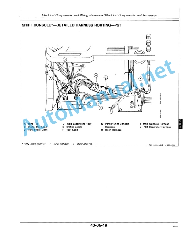 John Deere 8560, 8760, and 8960 Tractors Repair Technical Manual TM1433 21MAR92 2 John Deere 8560, 8760, and 8960 Tractors Repair Technical Manual TM1433 21MAR92-2