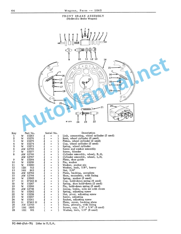 John Deere 943, 953, 963, 1040, 1064, 1065 and 1074 Farm Wagons Parts Catalog PC846 5 John Deere 943, 953, 963, 1040, 1064, 1065 and 1074 Farm Wagons Parts Catalog PC846 - Image 5