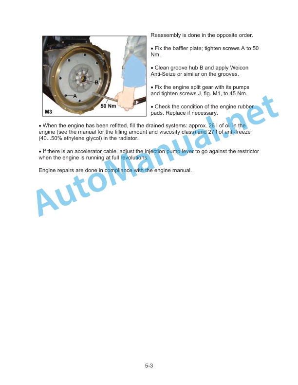 John Deere Combine W440 Technical Manual TMSR5145 3 John Deere Combine W440 Technical Manual TMSR5145 - Image 3
