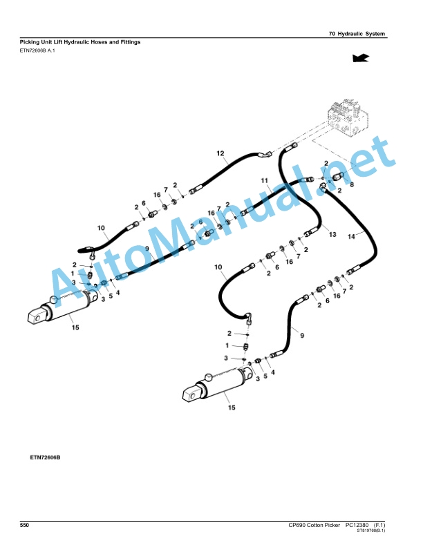 John Deere CP690 Cotton Picker Parts Catalog PC12380 August 2015 3 John Deere CP690 Cotton Picker Parts Catalog PC12380 August 2015 - Image 3