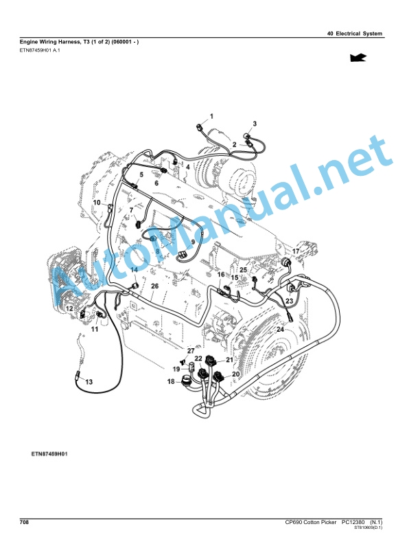 John Deere CP690 Cotton Picker Parts Catalog PC12380 May 2016 3 John Deere CP690 Cotton Picker Parts Catalog PC12380 May 2016 - Image 3