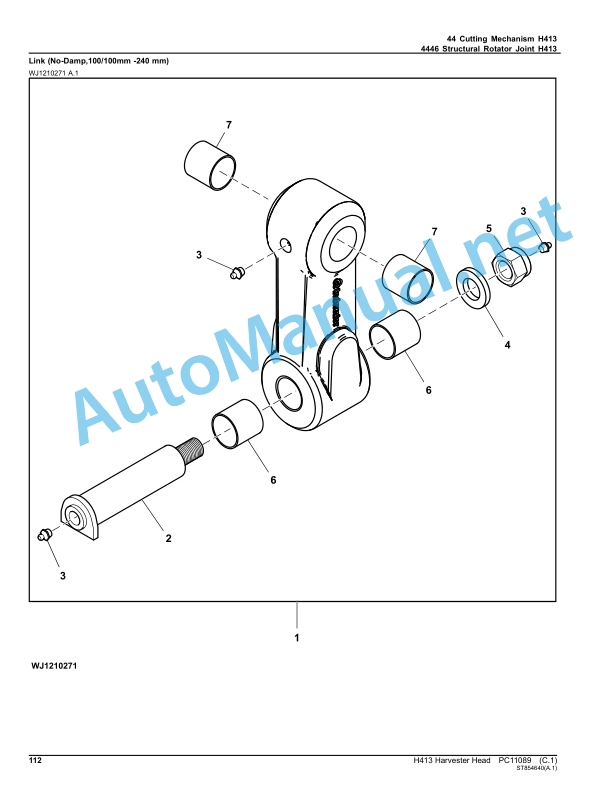 John Deere H413 Harvester Head Parts Catalog PC11089 Nov-18 3 John Deere H413 Harvester Head Parts Catalog PC11089 Nov-18-3