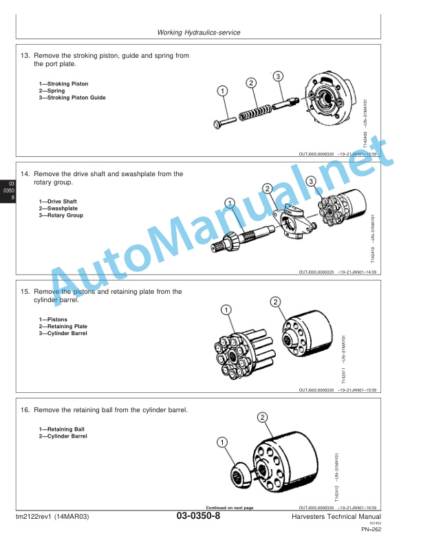 John Deere Harvesters Technical Manual TM 2122 3 John Deere Harvesters Technical Manual TM 2122 - Image 3