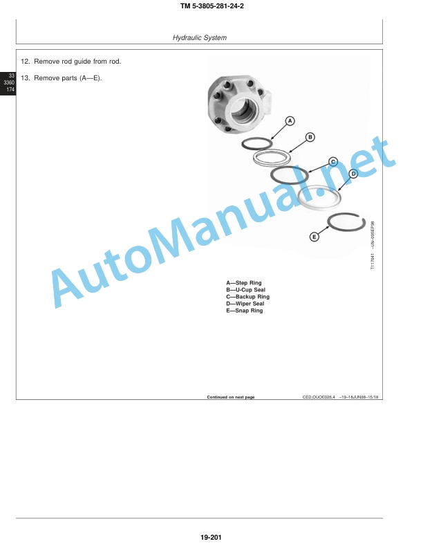 John Deere HYDRAULIC EXCAVATOR MODEL 330LCR Technical Manual TM 5-3805-281-24-2 15 FEBRUARY 2000 5 John Deere HYDRAULIC EXCAVATOR MODEL 330LCR Technical Manual TM 5-3805-281-24-2 15 FEBRUARY 2000-5