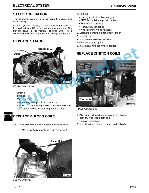 John Deere K Series Liquid-cooled Engines Component Technical Manual CTM39 (Oct93) 5 John Deere K Series Liquid-cooled Engines Component Technical Manual CTM39 (Oct93) - Image 5