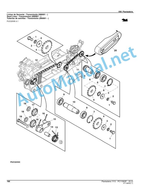 John Deere Plantadeira 1113 Parts Catalog PC11562P Nov-15 Portuguese 4 John Deere Plantadeira 1113 Parts Catalog PC11562P Nov-15 Portuguese - Image 4
