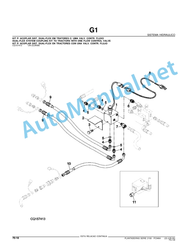 John Deere Plantadeiras 2100 VACUMETER e RadialMeter Parts Catalog PC9464P 23JUN06 Portuguese 5 John Deere Plantadeiras 2100 VACUMETER e RadialMeter Parts Catalog PC9464P 23JUN06 Portuguese - Image 5