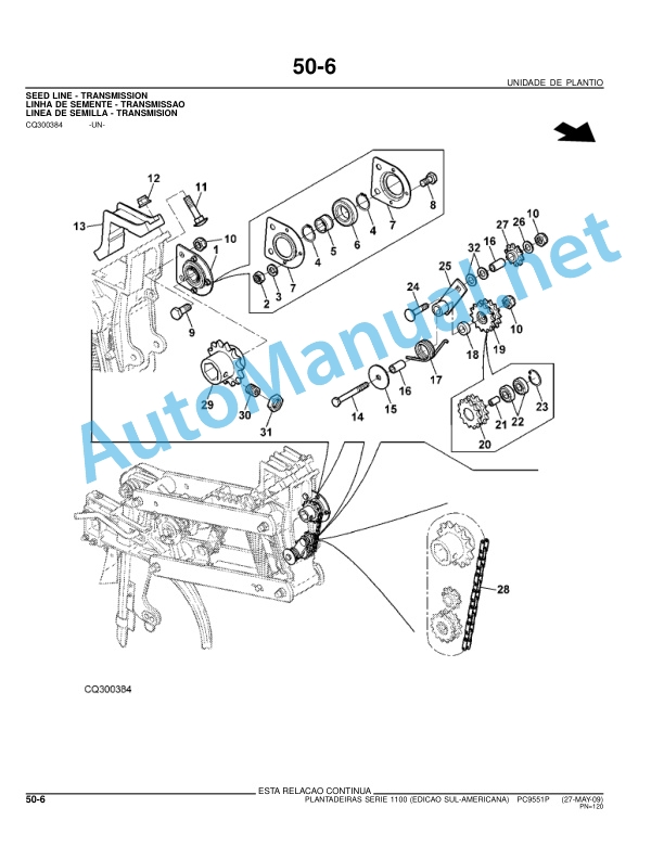 John Deere Plantadeiras serie 1100 Parts Catalog PC9551P 27-May-09 Portuguese 4 John Deere Plantadeiras serie 1100 Parts Catalog PC9551P 27-May-09 Portuguese - Image 4