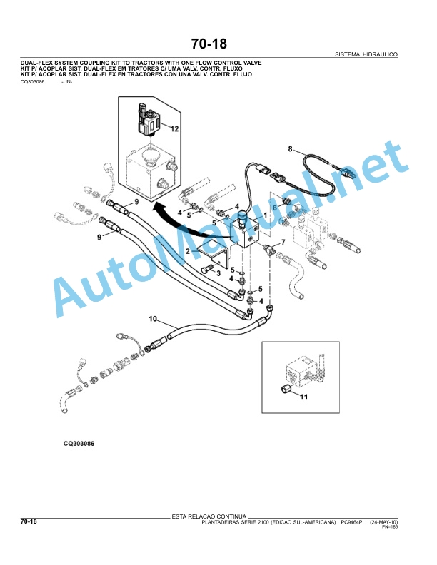John Deere Planters Series 2100 VacuMeter and RadialMeter Parts Catalog PC9464P May 24, 2009 Portuguese 5 John Deere Planters Series 2100 VacuMeter and RadialMeter Parts Catalog PC9464P May 24, 2009 Portuguese - Image 5
