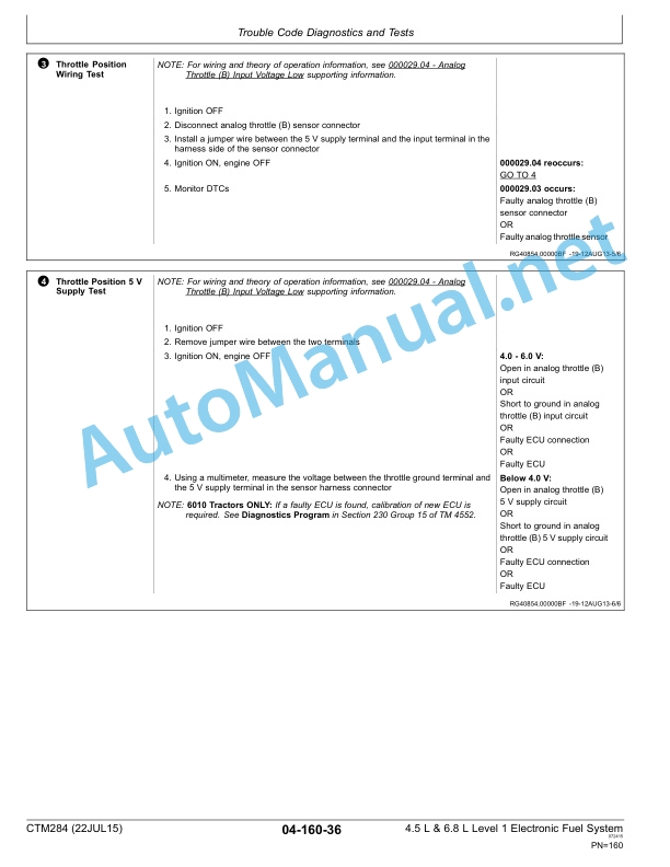 John Deere POWERTECH 4.5L and 6.8L Diesel Engines Level 1 Electronic Fuel Systems DP201 Pump Component Technical Manual CTM284 22 July 2015 4 John Deere POWERTECH 4.5L and 6.8L Diesel Engines Level 1 Electronic Fuel Systems DP201 Pump Component Technical Manual CTM284 22 July 2015 - Image 4