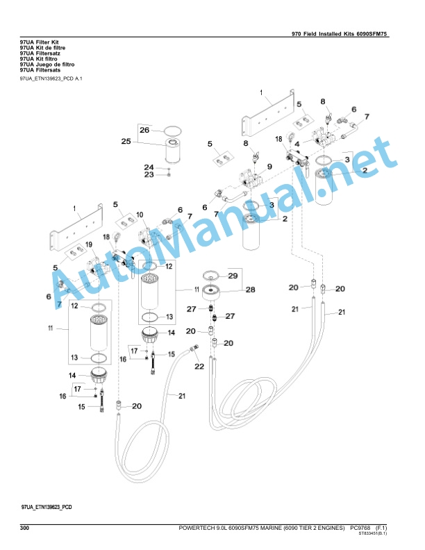 John Deere POWERTECH 9.0L 6090SFM75 Marine (6090 Tier 2 Engines) Parts Catalog PC9768 Jan-16 5 John Deere POWERTECH 9.0L 6090SFM75 Marine (6090 Tier 2 Engines) Parts Catalog PC9768 Jan-16 - Image 5