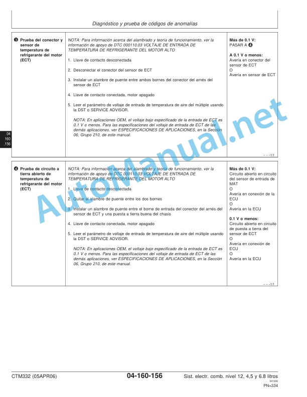 John Deere POWERTECH Diesel Engines 4.5 and 6.8 Liters Technical Manual 05APR06 Spanish 4 John Deere POWERTECH Diesel Engines 4.5 and 6.8 Liters Technical Manual 05APR06 Spanish - Image 4