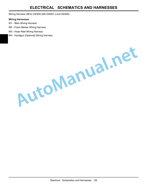 Alternative view of John Deere Sprayer Attachment for ProGator HD200 and HD300 Technical Manual TM1829 December 2004