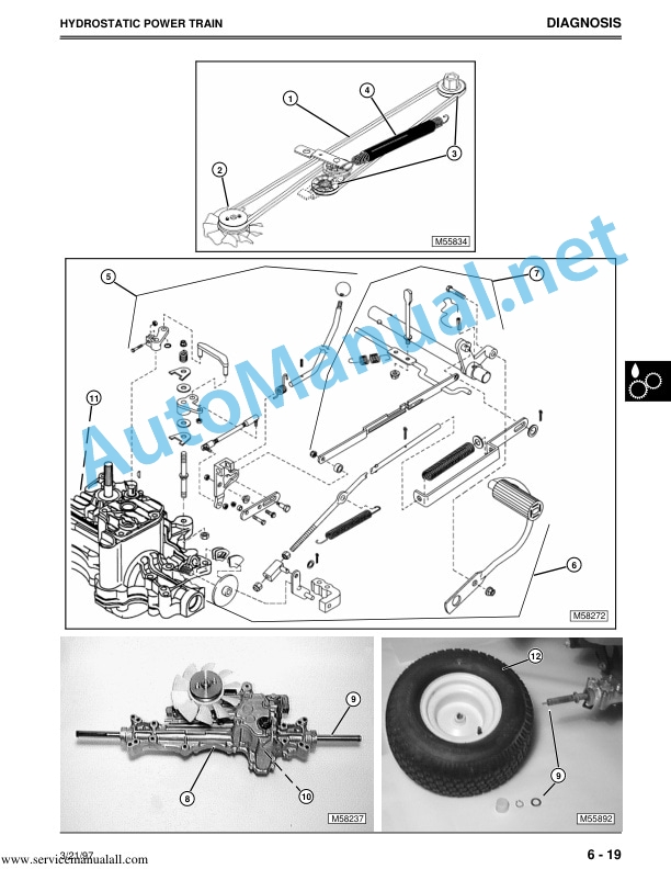 John Deere STX30, STX38, and STX46 Lawn Tractors Technical Manual TM1561 15Mar97 5 John Deere STX30, STX38, and STX46 Lawn Tractors Technical Manual TM1561 15Mar97 - Image 5