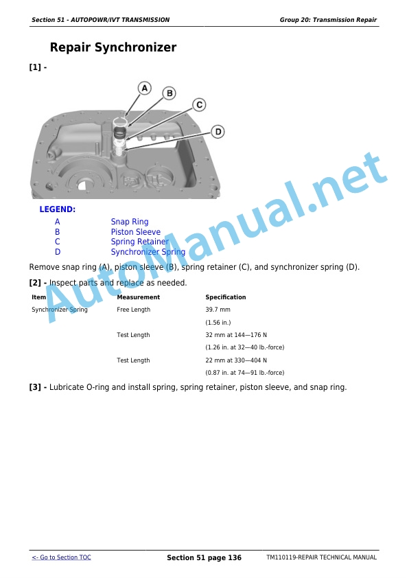 John Deere Tractors 7200R, 7215R, 7230R, 7260R, 7280R Technical Manual TM110119 May 2013 3 John Deere Tractors 7200R, 7215R, 7230R, 7260R, 7280R Technical Manual TM110119 May 2013 - Image 3