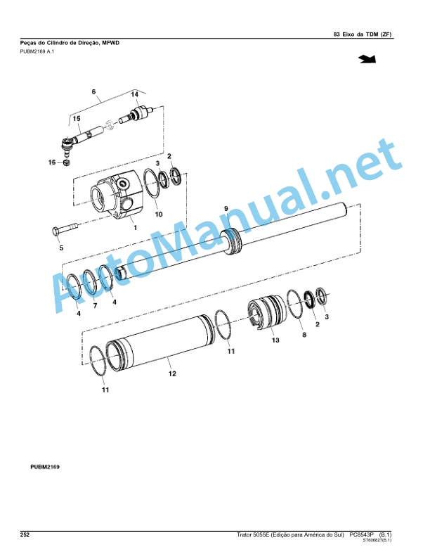 John Deere Trator 5055E (Edition for South America) Parts Catalog PC8543P APR-12 Portuguese 5 John Deere Trator 5055E (Edition for South America) Parts Catalog PC8543P APR-12 Portuguese - Image 5