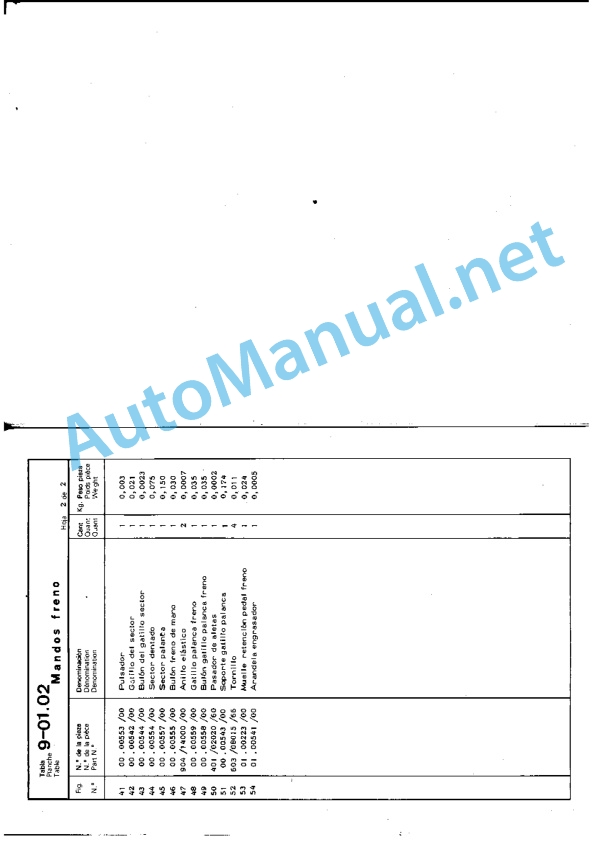 Kubota 1000D 1500DS Parts Manual 4 Kubota 1000D 1500DS Parts Manual-4