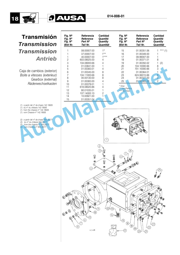 Kubota 108 DA, 120 DA, 150 DA Parts Manual 2 Kubota 108 DA, 120 DA, 150 DA Parts Manual-2