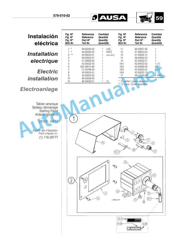 Kubota 108 DA, 120 DA, 150 DA Parts Manual 4 Kubota 108 DA, 120 DA, 150 DA Parts Manual-4