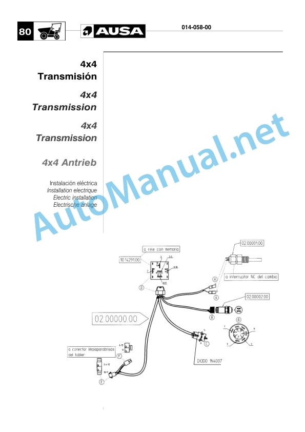 Kubota 108 DA, 120 DA, 150 DA Parts Manual 5 Kubota 108 DA, 120 DA, 150 DA Parts Manual-5