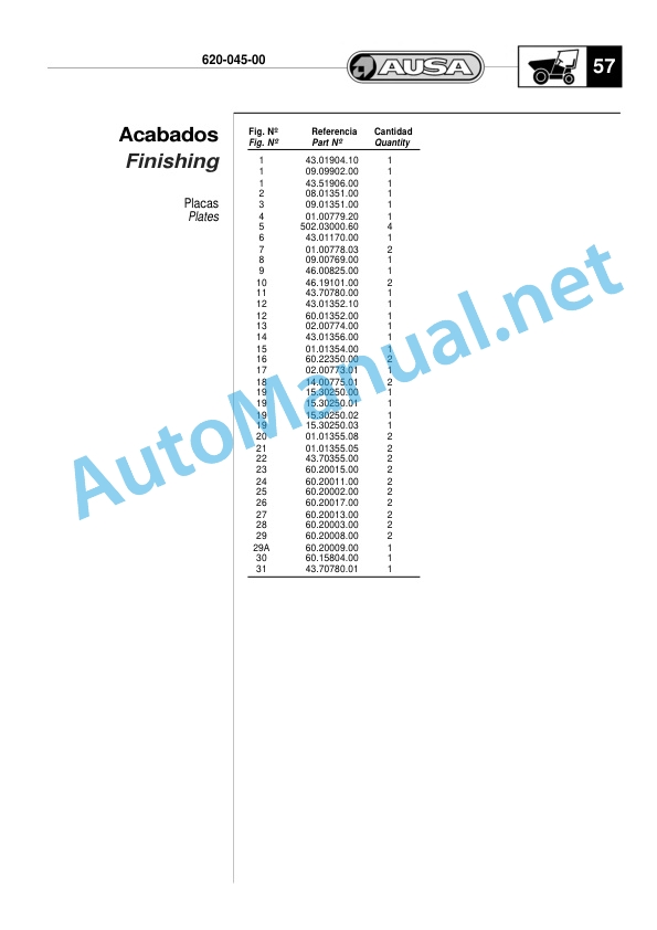 Kubota 250-300-350-400 AM, 250-300-350-400 AMG Parts Manual 5 Kubota 250-300-350-400 AM, 250-300-350-400 AMG Parts Manual-5