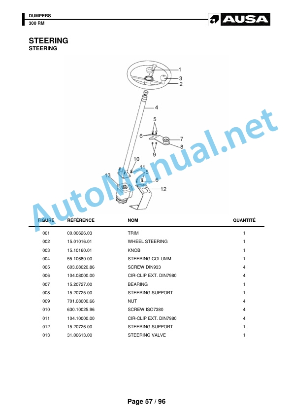 Kubota 300 RM Parts Manual 4 Kubota 300 RM Parts Manual - Image 4