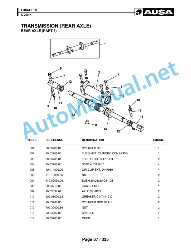 Kubota C 200 H Parts Manual 2 Kubota C 200 H Parts Manual - Image 2