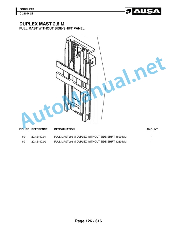 Kubota C 250 H LE Parts Manual 3 Kubota C 250 H LE Parts Manual - Image 3