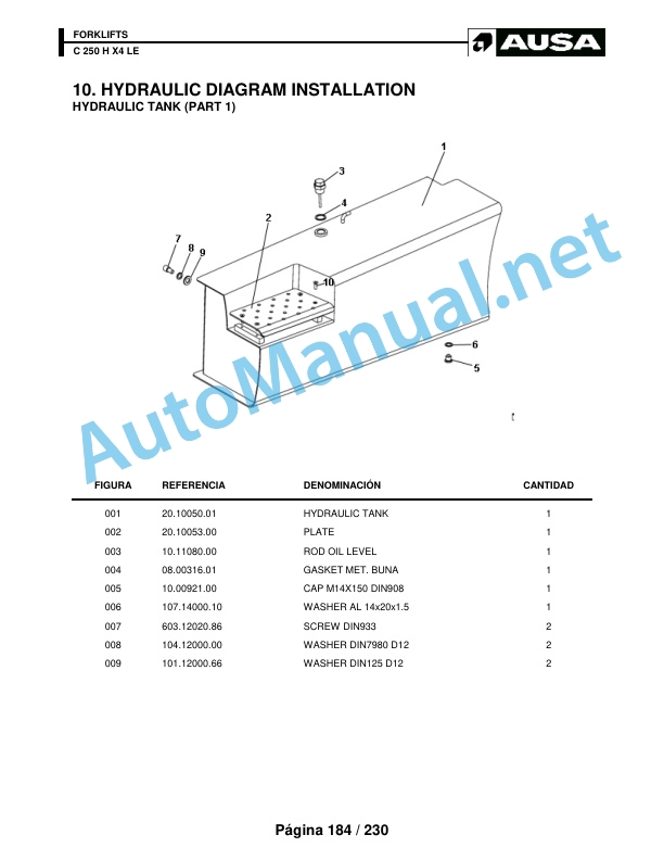 Kubota C 250 H x4 LE Parts Manual 5 Kubota C 250 H x4 LE Parts Manual - Image 5