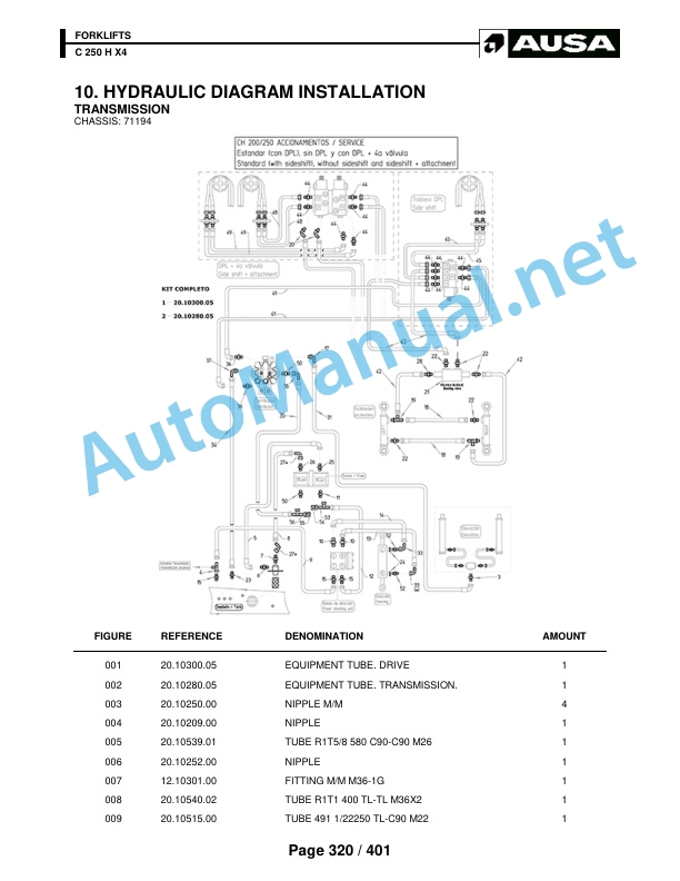 Kubota C 250 H X4 Parts Manual 5 Kubota C 250 H X4 Parts Manual - Image 5