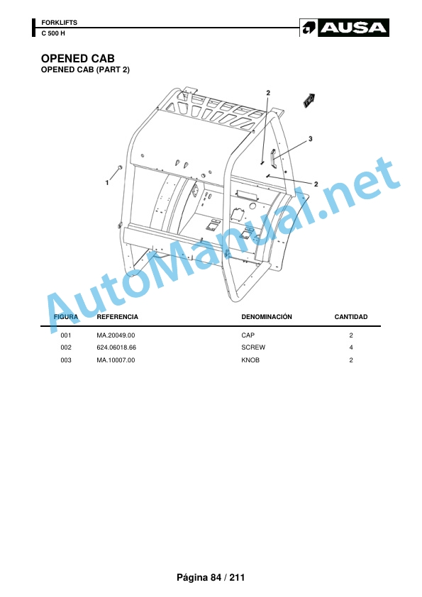 Kubota C 500 H Parts Manual 3 Kubota C 500 H Parts Manual - Image 3