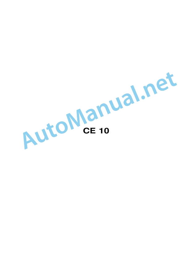 Kubota CE 10 Parts Manual 1 Kubota CE 10 Parts Manual