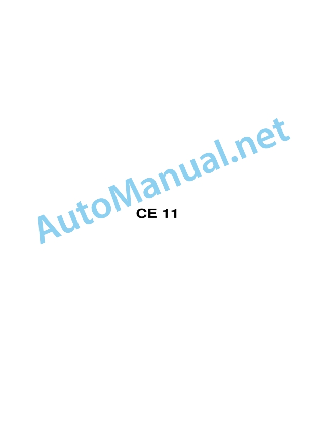 Kubota CE 11 Parts Manual 1 Kubota CE 11 Parts Manual