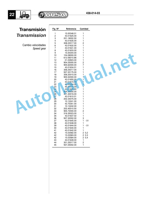 Kubota CM 280 Parts Manual 2 Kubota CM 280 Parts Manual - Image 2