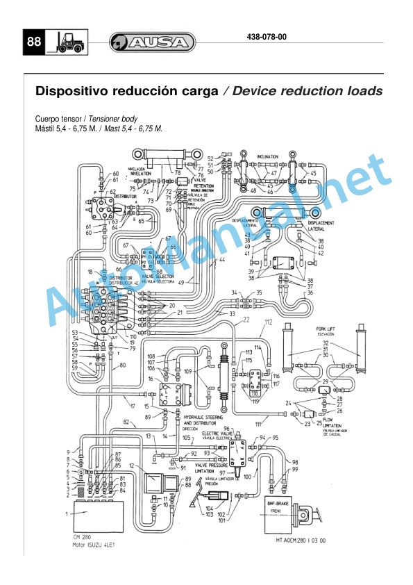 Kubota CM 280 Parts Manual 5 Kubota CM 280 Parts Manual - Image 5