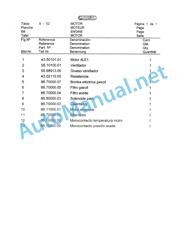 Kubota CVH 20 CH 22 Parts Manual 5 Kubota CVH 20 CH 22 Parts Manual-5