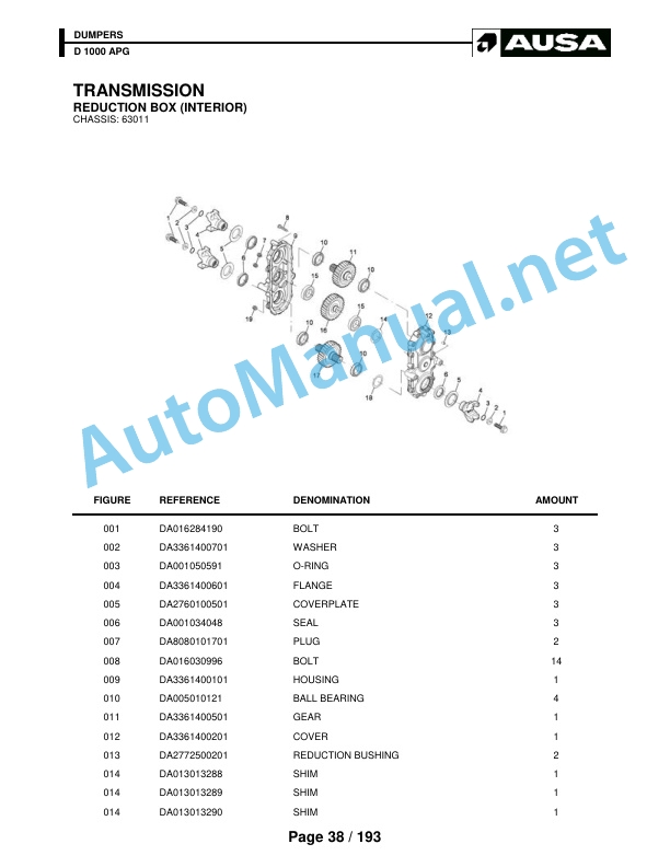 Kubota D 1000 APG Parts Manual 2 Kubota D 1000 APG Parts Manual - Image 2