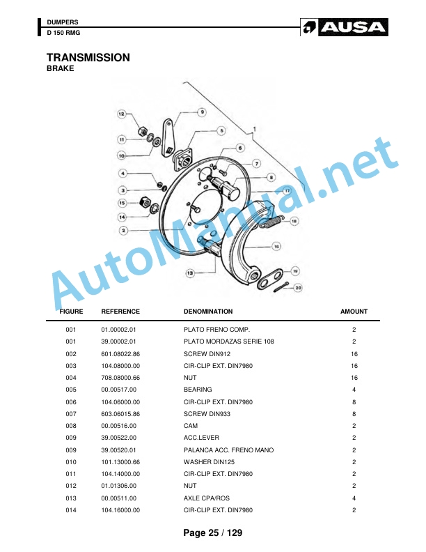 Kubota D 150 RMG Parts Manual 2 Kubota D 150 RMG Parts Manual - Image 2