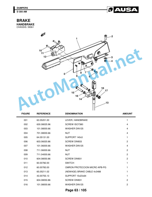 Kubota D 300 AM Parts Manual 4 Kubota D 300 AM Parts Manual - Image 4