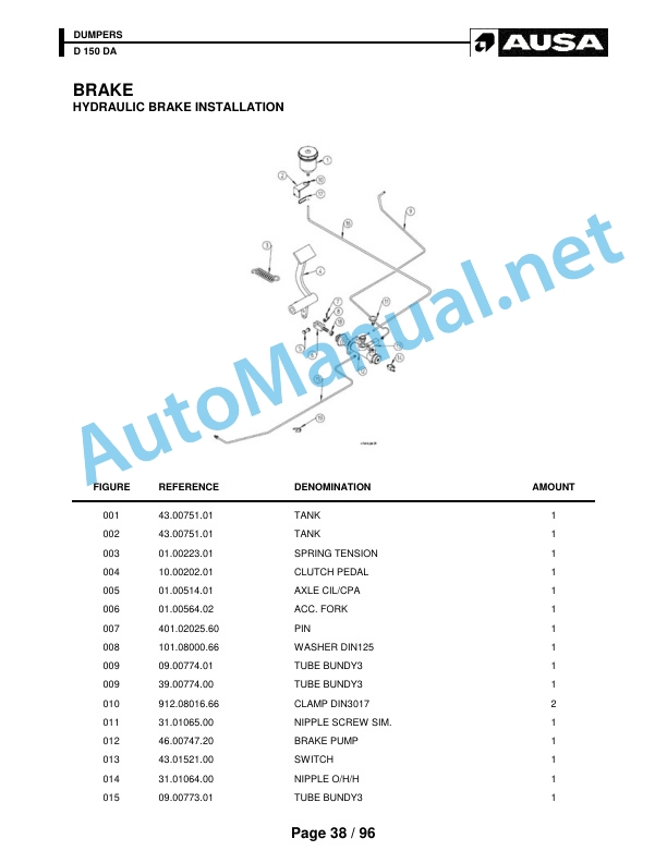 Kubota Dumper D 150 DA Parts Manual 3 Kubota Dumper D 150 DA Parts Manual - Image 3