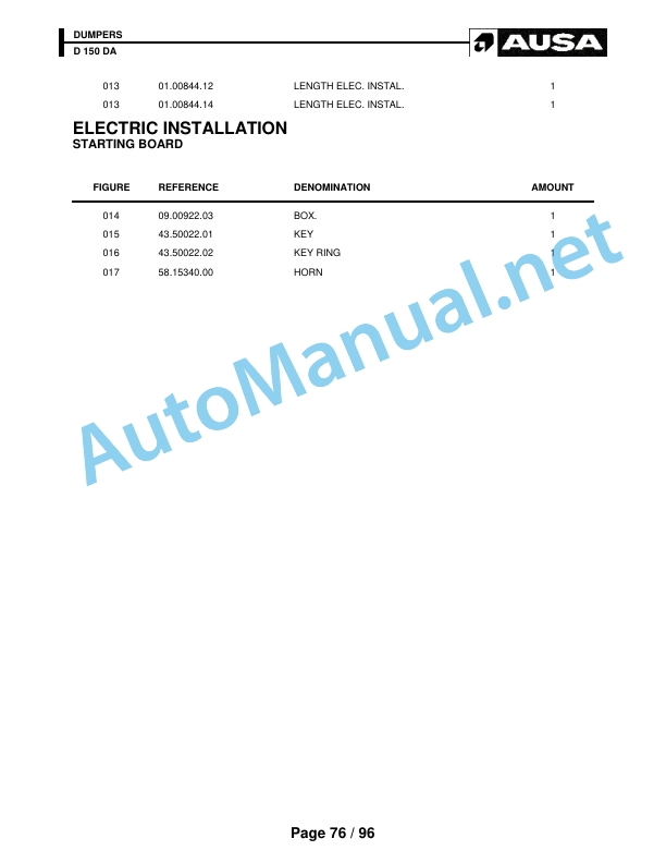 Kubota Dumper D 150 DA Parts Manual 5 Kubota Dumper D 150 DA Parts Manual - Image 5