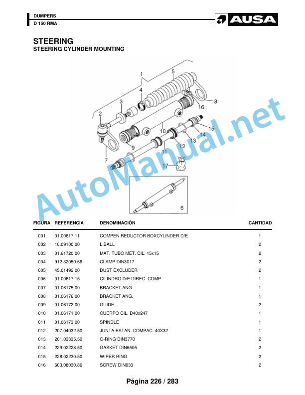 Kubota Dumpers D 150 RMA Parts Manual 5 Kubota Dumpers D 150 RMA Parts Manual - Image 5