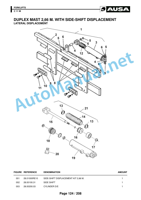 Kubota Forklifts Parts Manual C 11 M 4 Kubota Forklifts Parts Manual C 11 M - Image 4