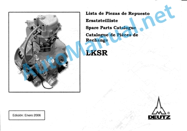 Kubota LKSR Engine Parts Manual LKSR January 2006 Multiple (Includes English) 1 Kubota LKSR Engine Parts Manual LKSR January 2006 Multiple (Includes English)