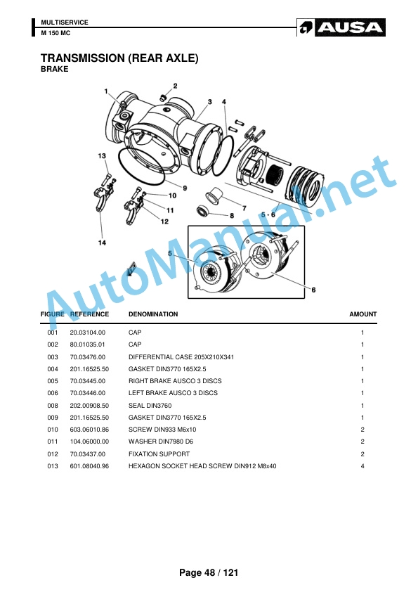 Kubota M 150 MC Parts Manual 3 Kubota M 150 MC Parts Manual - Image 3