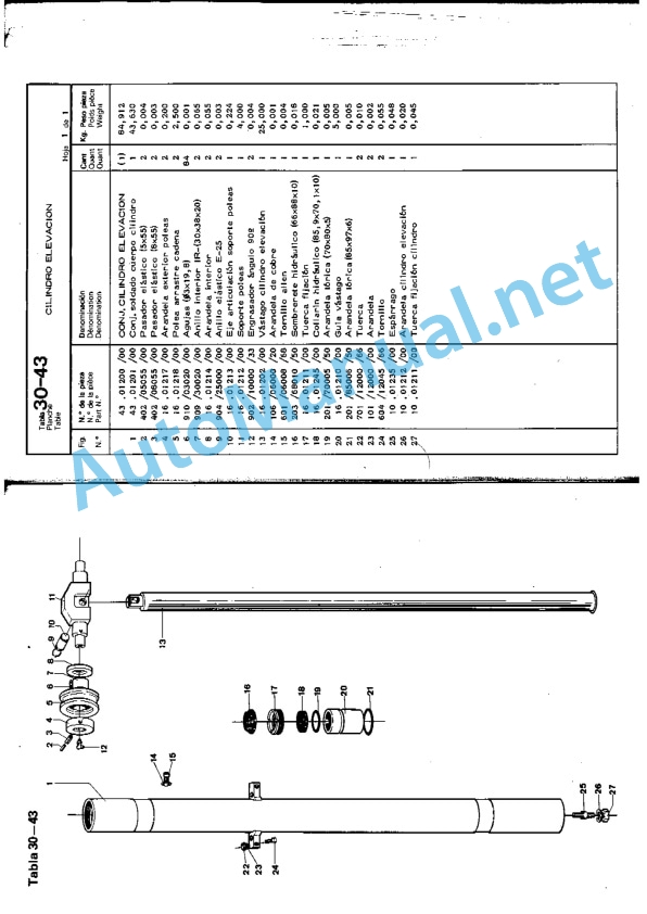 Kubota Model CS 20, Model CT 20 Parts Manual June 11 Spanish 5 Kubota Model CS 20, Model CT 20 Parts Manual June 11 Spanish-5