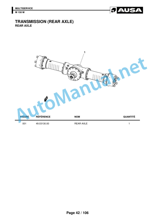 Kubota MULTISERVICE M 150 M Parts Manual 3 Kubota MULTISERVICE M 150 M Parts Manual - Image 3